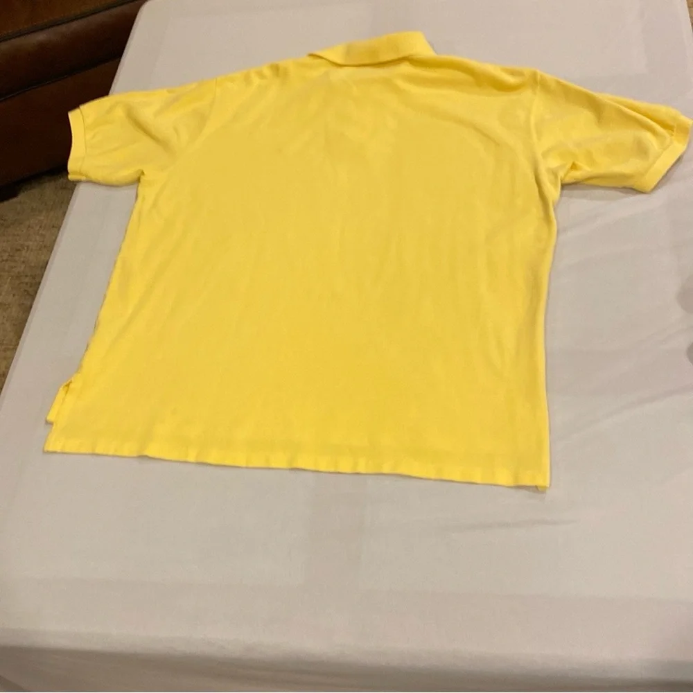 Polo Ralph Lauren Classic-Fit Cotton Polo Shirt Yellow Polo Shirt - Picture 9 of 14